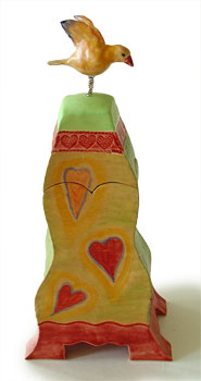 urn kind kinderurn vogel